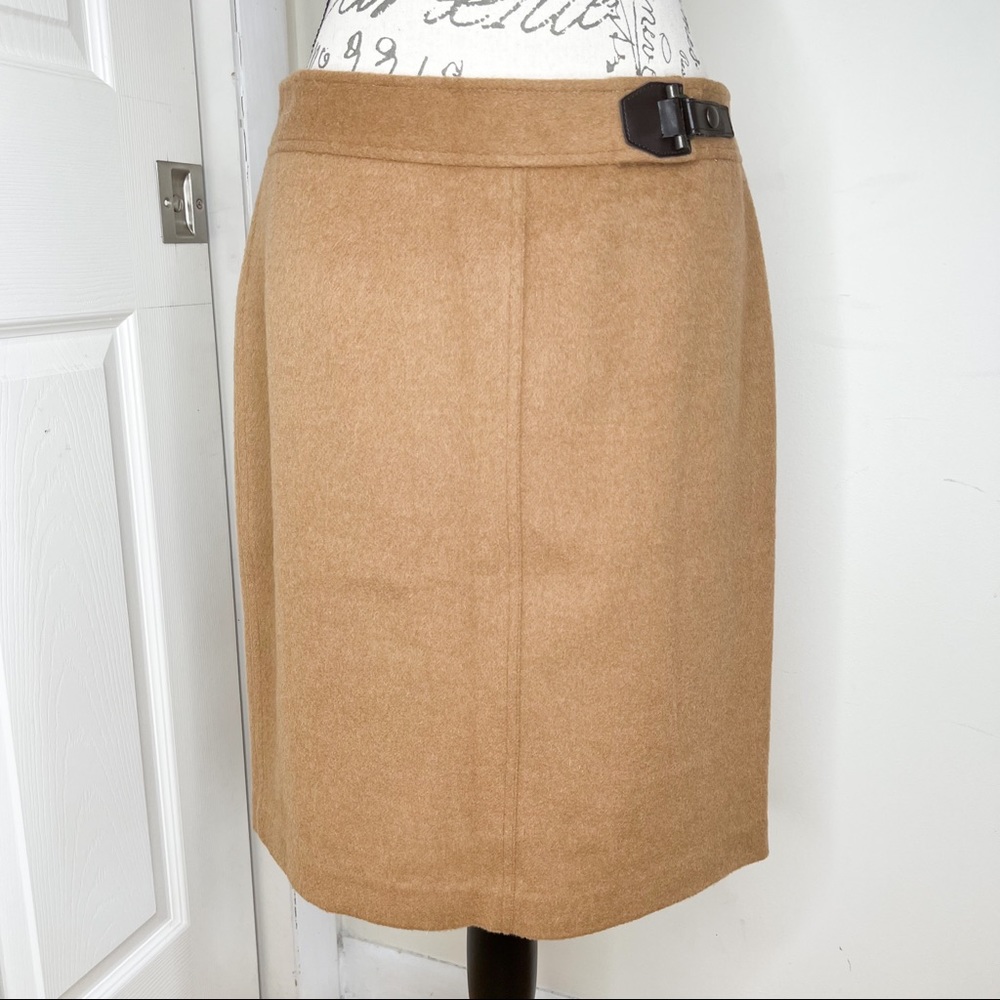 J. McLaughlin Wool Cashmere Skirt Size 8